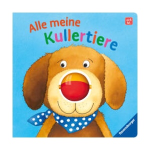 Alle meine Kullertiere - Baby-Buch für Kinder ab 6 Monaten, Spielbuch mit Rasselkugel | Monika Neubacher-Fesser (ISBN: 9783473421619)