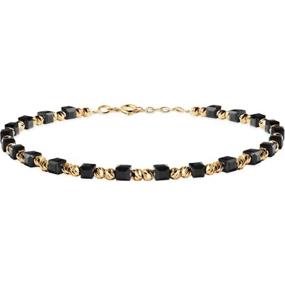 SAVICKI Náramok žlté zlato so zirkónom 3,2 mm 19 cm - B-B-B0275-00319-585-Z