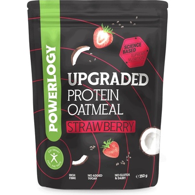 Powerlogy Upgraded Protein Oatmeal Strawberry 350 g