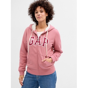 GAP Суитшърт шерпа с лого GAP GAP | Rozov | ЖЕНИ | XXS