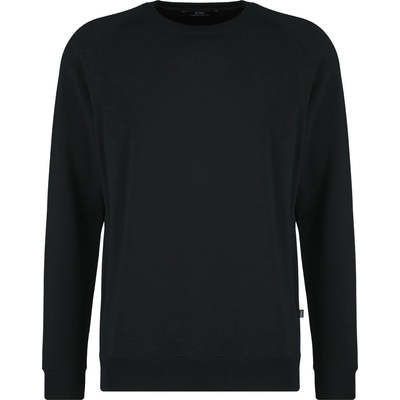 Stoic Мъжки вълнен пуловер Stoic MerinoTerry285 AlavaaraSt. Crew Pullover Merino jumper - Black - размер XXL (005-5607-0115)