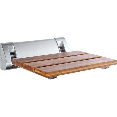 Aqualine RAVO sklopné sedátko do sprchového koutu 32 x 32,5 cm bambus AE236 – Zbozi.Blesk.cz