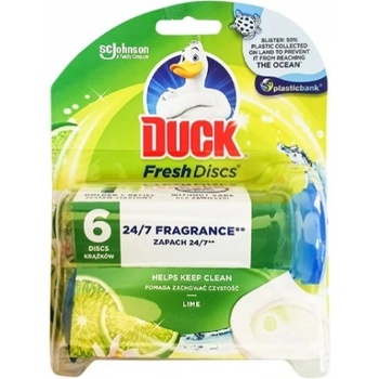 Duck Fresh Discs čistič WC Limetka 36 ml
