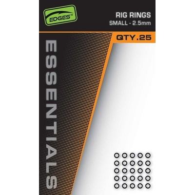 Fox Kroužky Edges Essentials Rig Rings 2,5 mm 25 ks