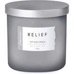 Emocio Ароматна свещ Emocio Wellness с метален капак Relief, соя 95x95 мм