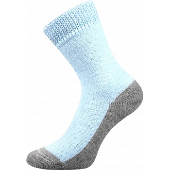 Dospelé ponožky na spanie bledomodrá