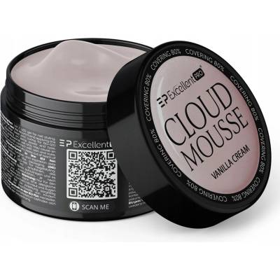 Excellent Pro Cloud Mousse stavební gel vanilla cream 50g
