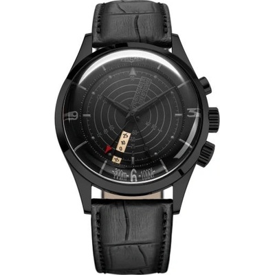 Vulcain Nautical Full Black Black Alligator