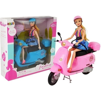LEANToys se skútrem Přilba Růžová
