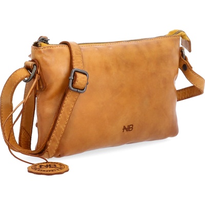 Noelia Bolger kabelka crossbody žltá NB 2414 ZLU