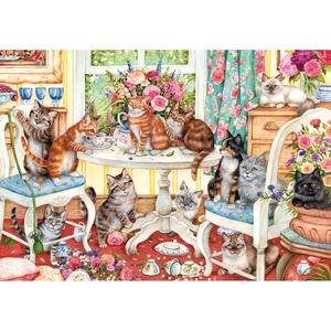 Gibsons - Puzzle Tails from the Tea Party - 500 piese