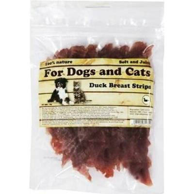 For Dogs and Cats Kachní prsa proužky měkké 230 g