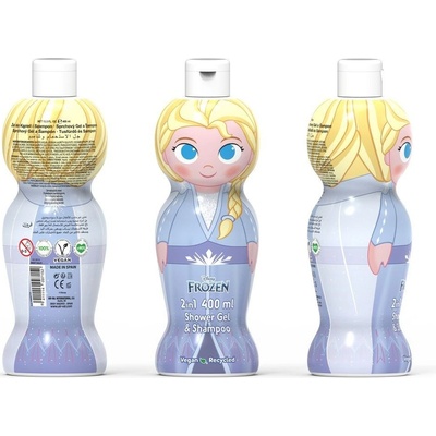 Ice Kingdom Elsa shower gel and shampoo 400 ml