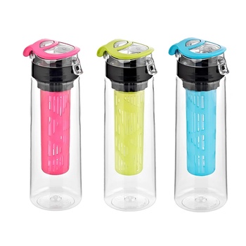 Mercanlar M-900024/911027/911056-C-Пластмасова бутилка за вода с цедка "Atlas" 730ml (0154252)