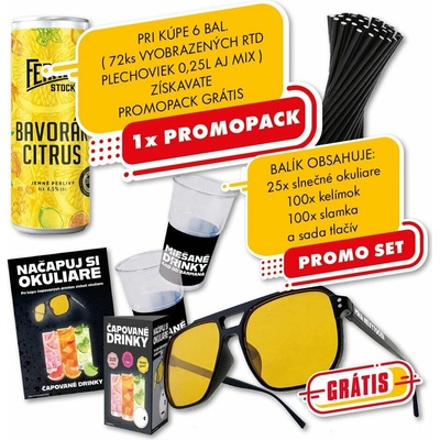 Fernet Stock Bavorák CITRUS 4,5% 0,25 l ( plech )