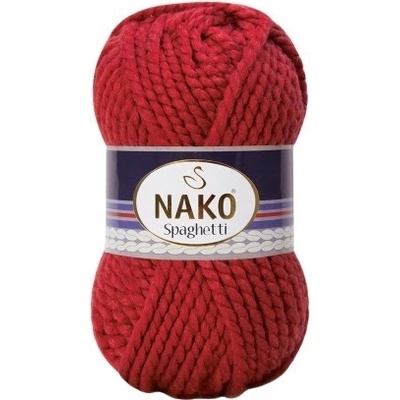 Nako Pletací příze Nako Spaghetti 3630 - červená