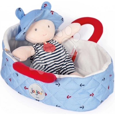 Doudou Julijou v modré přenášecí tašce 20 cm