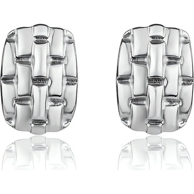 Marc Malone Extravagantní ocelové náušnice Cassidy Silver Earrings MCE24007S