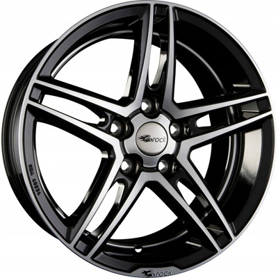 BROCK B33 8x18 5x112 ET35 black polished