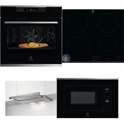 Set Electrolux KOBCS31X + LIR60433B + LFP326S + LMS2203EMX