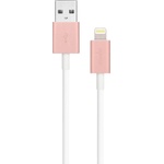 Moshi USB кабел за iPhone с Lightning (100 см) - Moshi Lightning to USB Cable (розово злато) (99MO023251)