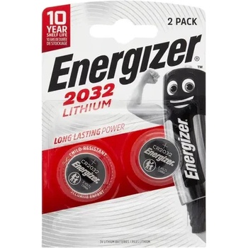 Image 1 of Energizer 2 бр. ЛИТИЕВИ БАТЕРИИ lithium special cr2032 bp2 energizer (e300789100)