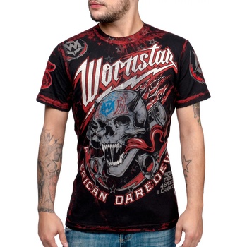 Image 1 of WORNSTAR мъжки тениски wornstar - американски Дердевил - wsus-amdd