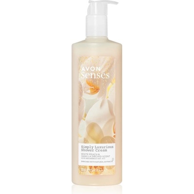 Avon Senses Simply Luxurious krémový sprchový gel 720 ml