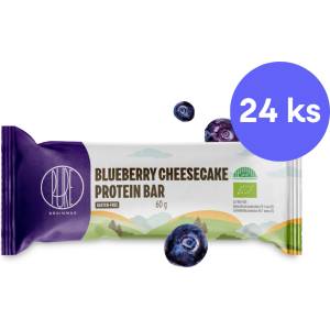 BrainMax Pure® Blueberry Cheesecake Protein Bar, BIO, 24 x 50 g