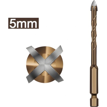 HARAHU Кръстосана бормашина - 5mm KP30957 (30957)