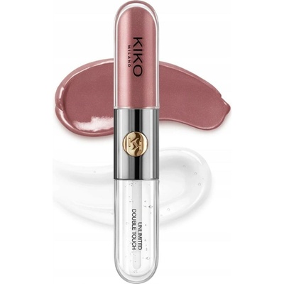 Kiko Milano Tekutá rtěnka Unlimited Double 120 Rosy Mauve 6 ml