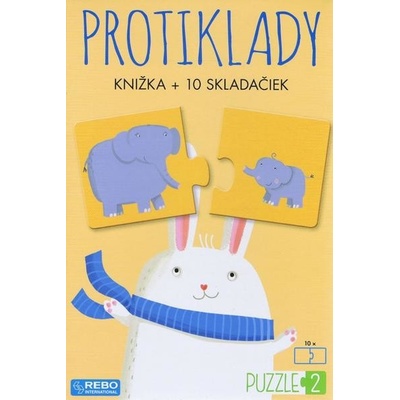 Protiklady - knižka + 10 skladačiek - Gaule Matteo