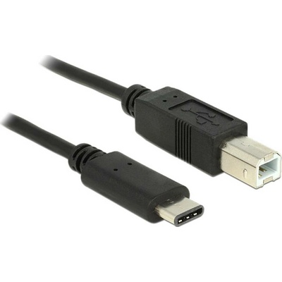 Delock 83328 USB 2.0 USB-B zástrčka USB-C ® zástrčka 0,5m černý