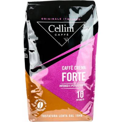 Cellini Caffe Crema Forte 60% Arabica zrnková 1 kg