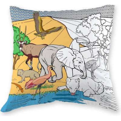 Veba polštář Gola satén ZOO FIXY 40x40