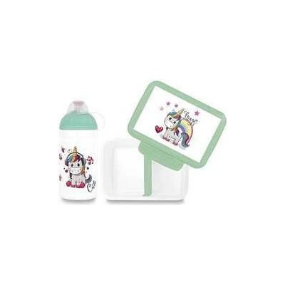Zdravá lahev 0,5 l a Zdravá sváča Magic unicorn
