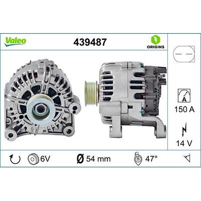 Alternátor VALEO 439487