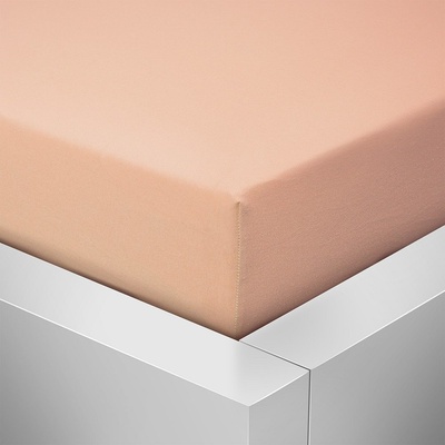 Homeville jersey prostěradlo ELASTIC lososové 100x220