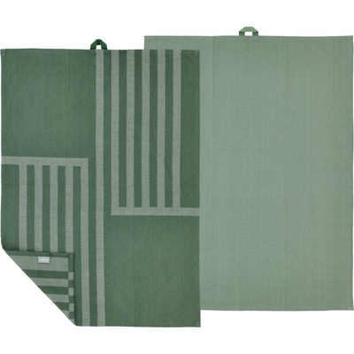 Södahl Малки кухненски кърпи Reflection 50 x 70 см зелени 2 бр (35092)