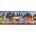 Ravensburger - Puzzle Night Glow on Ocean Drive panorama - 1 000 piese