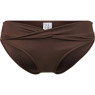 Seafolly Дамско бикини долнище Seafolly Women's Collective Twist Band Hipster Bikini bottom - Dark Chocolate - размер 40 (EU) (150-2119-1215)