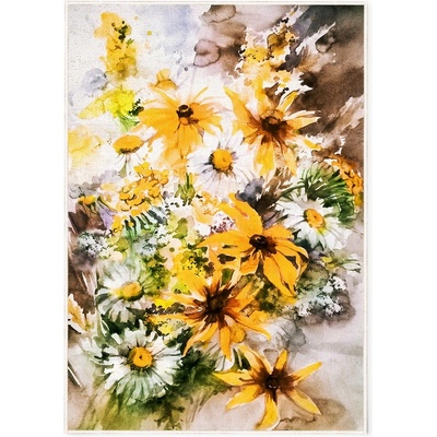 Oyo Concept Жълт миещ се килим 80x140 cm New Carpets - Oyo home (SL_RUG20_158EK_M.80x140)