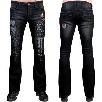 Image 1 of Wornstar Мъжки панталони (дънки) wornstar - Ривен - Черен - wsgp-rvn