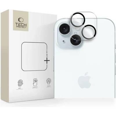 Tech-Protect cam fit+ iphone 14 / 14 plus / 15 / 15 plus ПРОЗРАЧЕН ПРОТЕКТОР ЗА КАМЕРА (5906302318797)