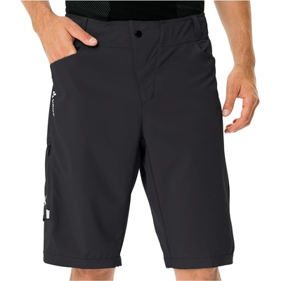 Vaude Мъжки шорти за колоездене Vaude Ledro Shorts Cycling bottoms - Black / Black (055-1407-0713)
