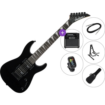 Jackson JS1X Dinky Minion AH FB SET 2 Black Електрическа китара
