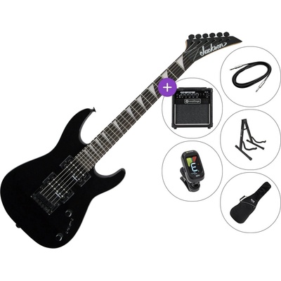 Jackson JS1X Dinky Minion AH FB SET 2 Black Електрическа китара