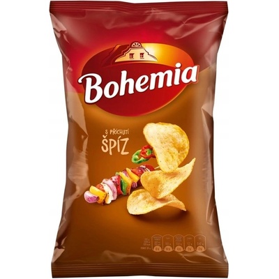 Bohemia Chips s příchutí špíz 130 g