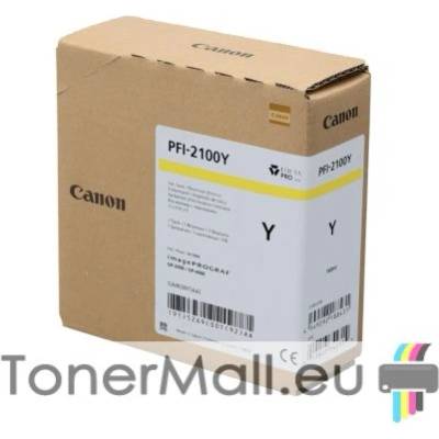 Canon Мастилена касета CANON PFI-2100Y Yellow 5269C001AA