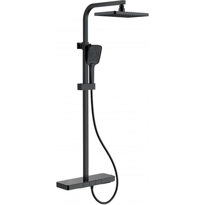 Inter Ceramic Душ с термостат, пита, слушалка и шлаух MAJESTIC ICT 6703MB, Inter Ceramic (6703MB)